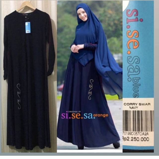 Sisesa Dress Qorry Navy NEW