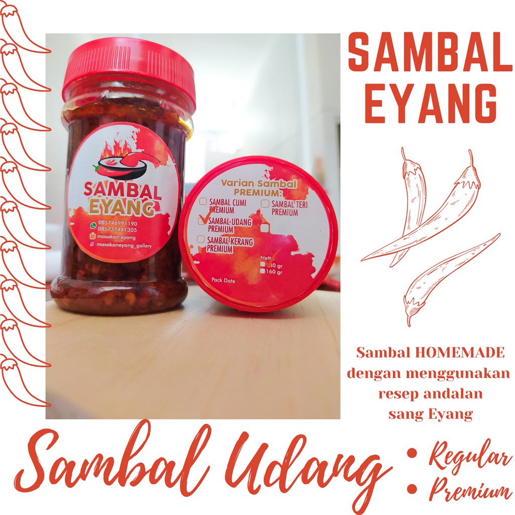 

Sambal Udang Homemade By Sambel Eyang
