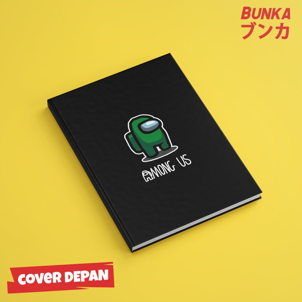 

Notebook Game Among Us Dark Green Hardcover A5 Buku Tulis Catatan Note Agenda Planner Jurnal