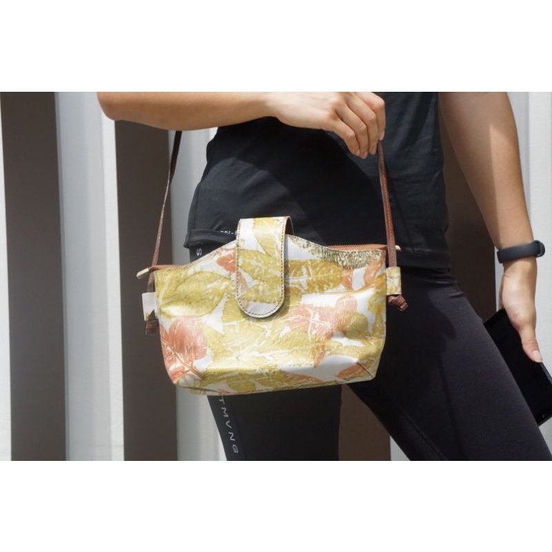 keena bag ecoprint