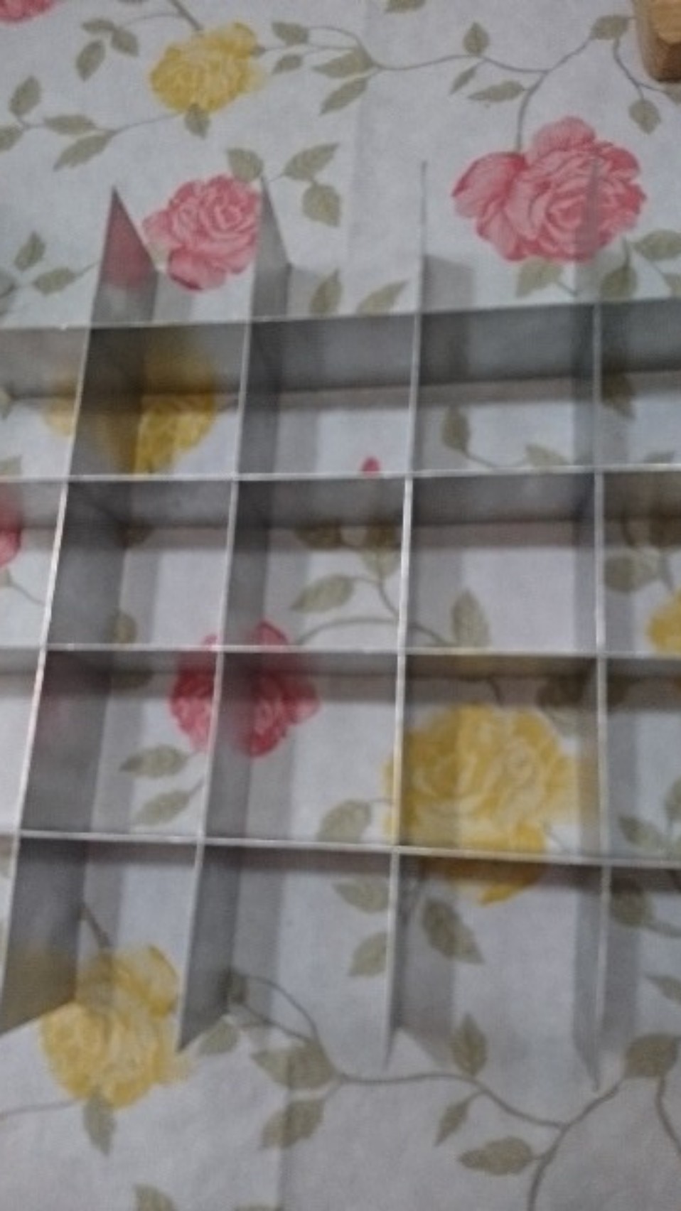 Loyang Brownies Sekat/loyang Persegi Panjang/loyang Sekat Bongkar Pasang