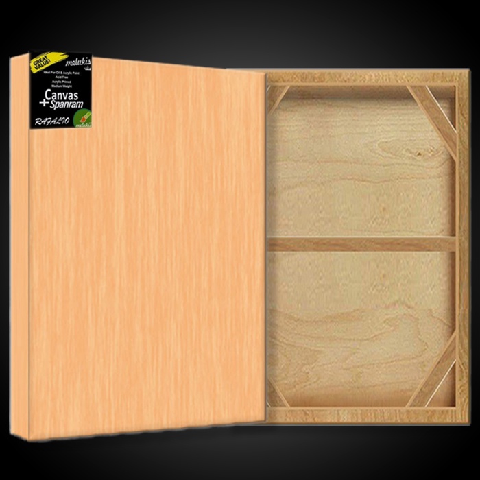 Rangka Kayu Spanram Triplek 100x120 cm Alas Poster Frame Kayu Triplek
