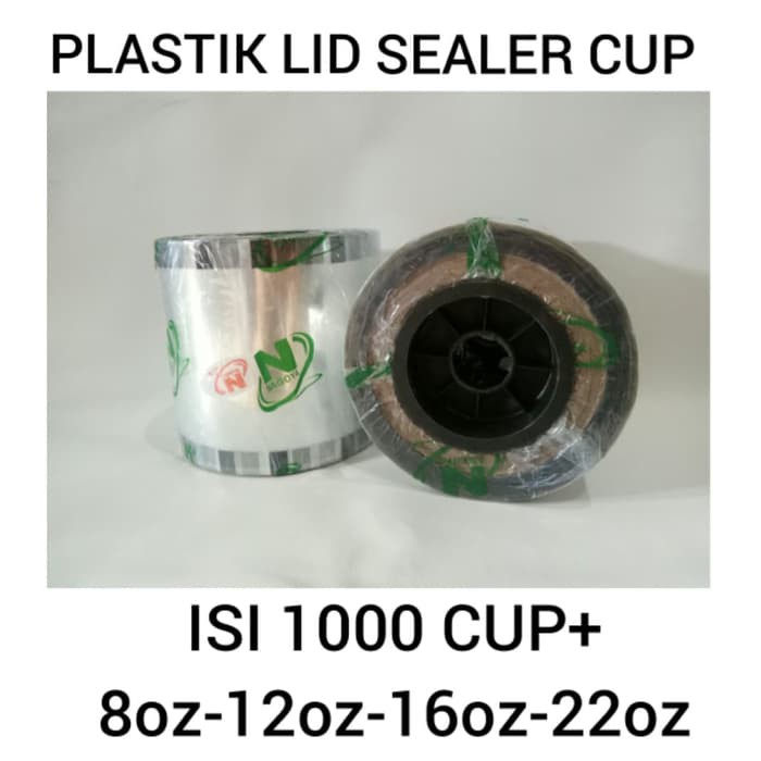 Plastik Sealer Cup Tutup Gelas Press Seal Roll Lid Plastik Sealercup 1000 Cup W Sensor 7907