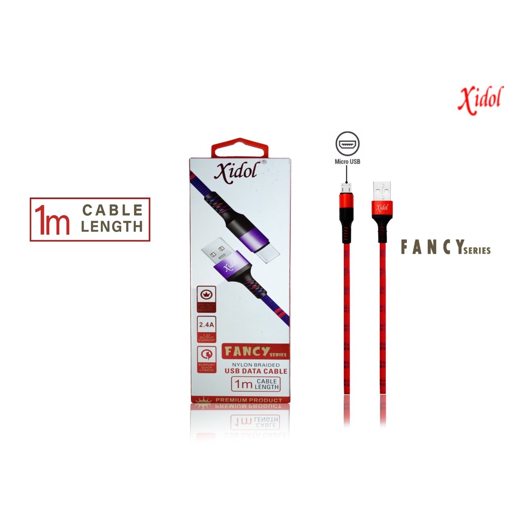 KABEL USB XIDOL FANCY TYPE C