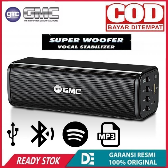 Speaker Bluetooth Gmc 881A Speaker Portable Suara Exstra Bass