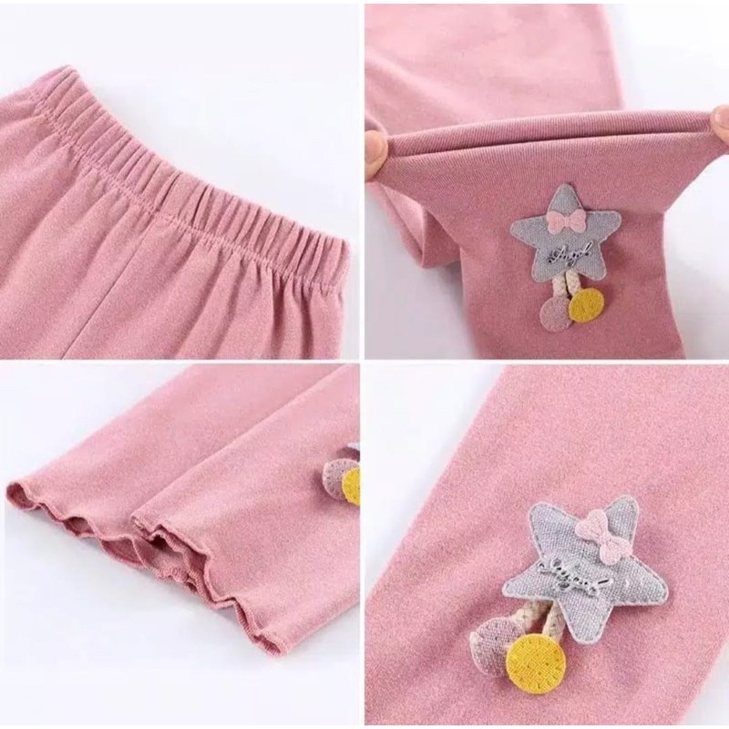 Legging Anak Perempuan Import Usia 1 - 5 Tahun | Celana Lejing Stretch Impor Elastis dan Nyamanp