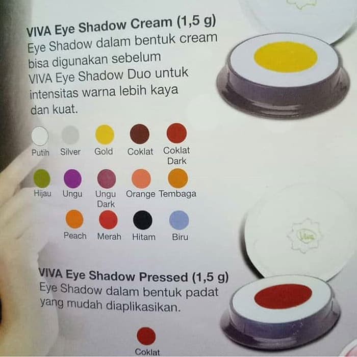 (BISA COD) Viva Eyeshadow Cream