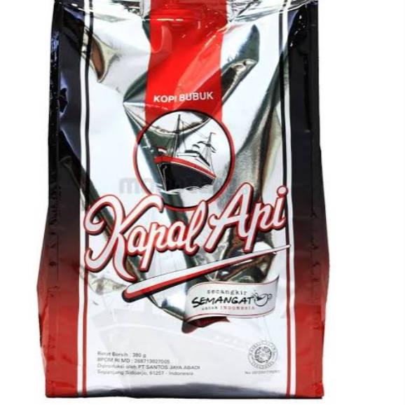 ✨Terbaru✨ KOPI Kapal Api bubuk silver 380gr !