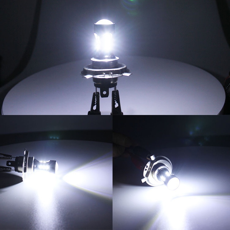 12v 18W H4 LED Conductivity LED Bulb Untuk Mobil Motor Headlight Car Fog Light Super Terang Thermal Tinggi