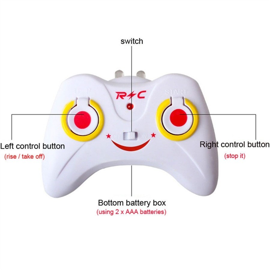 Mainan Anak Helikopter Sensor Tangan &amp; Remote Control