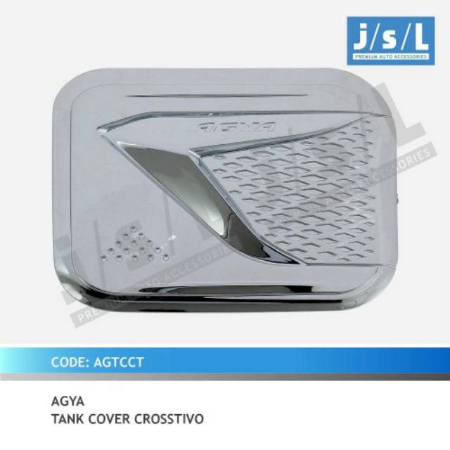 AGYA AYLA Tank Cover Crosstivo Krom Chrome JSL