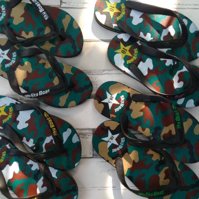 Sandal Jepit ARMY Sky Boat