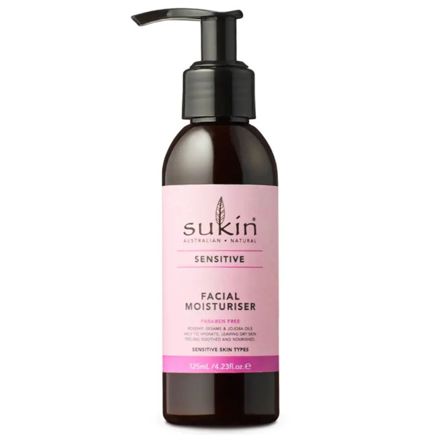 Sukin Sensitive Facial Moisturiser 125ml