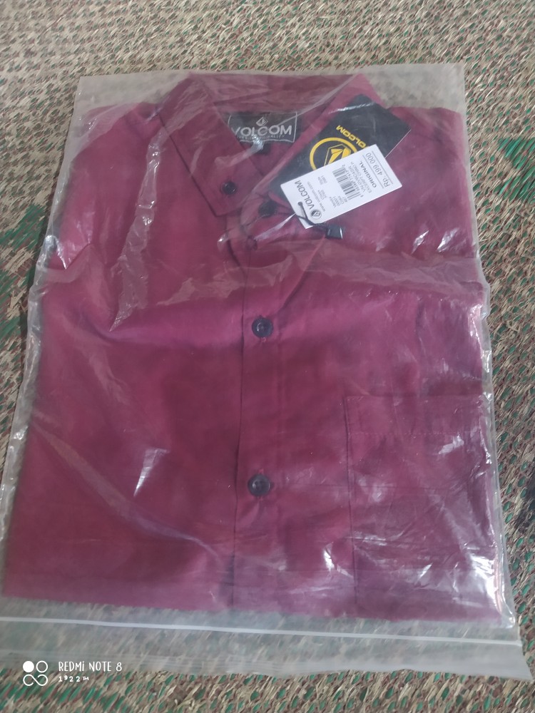 Kemeja Surfing Pria Lengan Pendek Slimfit Premium Quality