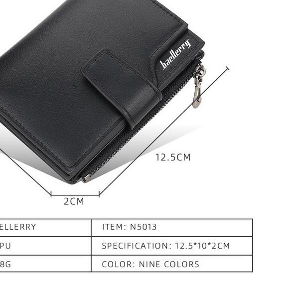 BL N5013 / Dompet BAELLERRY Pendek Lipat New Colour