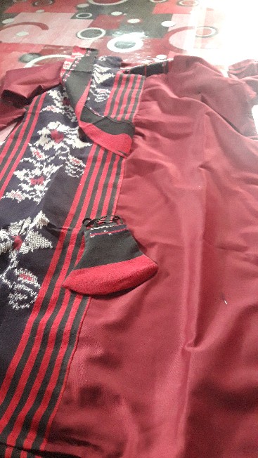 Shanaya Batik Tunik Tenun Kombinasi Toyobo Premium Mirea Size S M L Xl Xxl