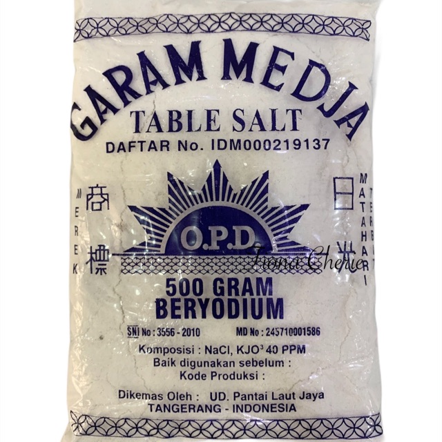 (JSO) Garam medja cap matahari 500gr