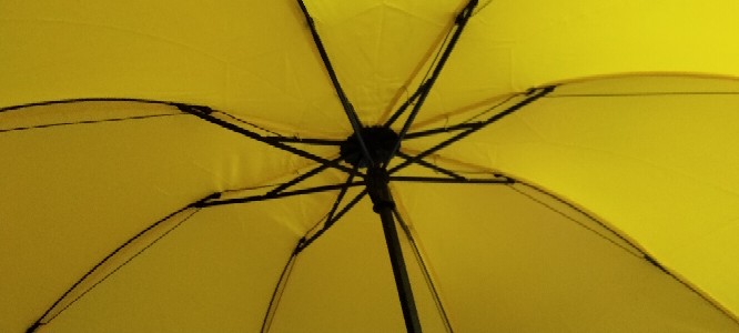 Tabasa Payung Lipat Warna-warni Stabillo Polos