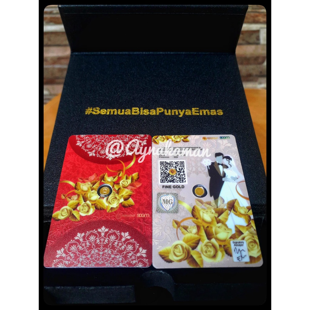 MiniGold Emas Gift Series Wedding