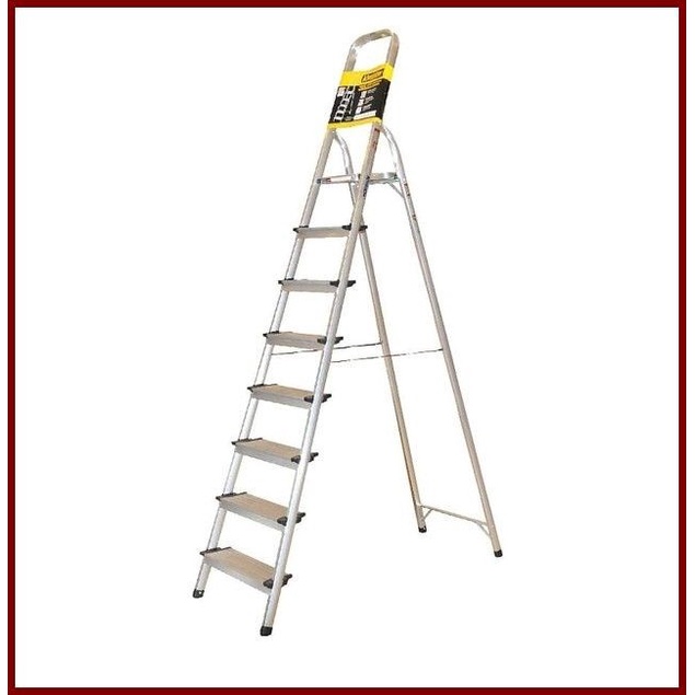 Krisbow Tangga Lipat Aluminium 8 Wide Step