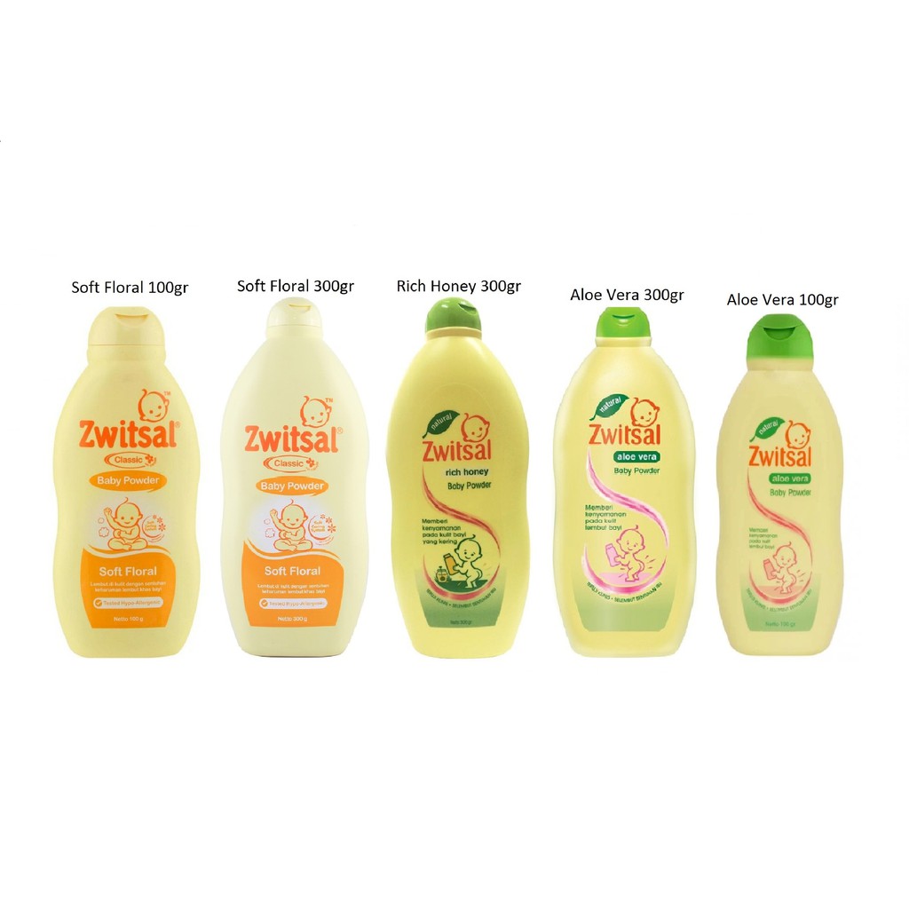Zwitsal Baby Powder 100gr/ 300gr - Bedak Bayi