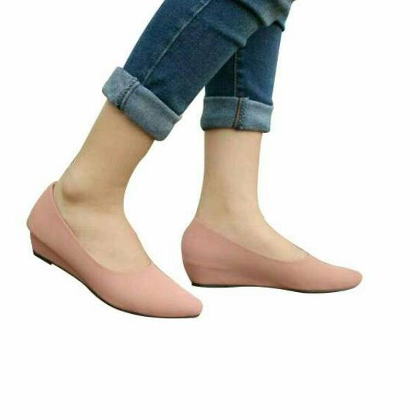 ㅧ Fsb - Sepatu Basic Wedges Wanita (My 03 - Series) ち