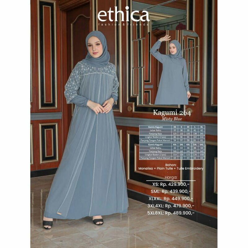 GAMIS MUSLIM ETHICA  KAGUMI 264