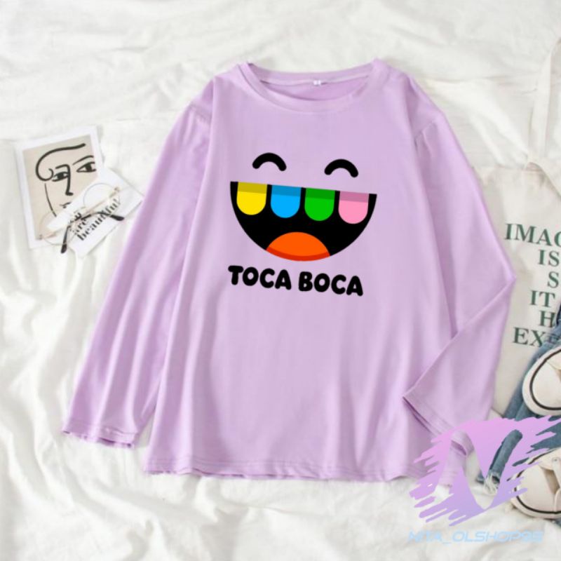kaos toca boca kaos anak lengan panjang toca lite world