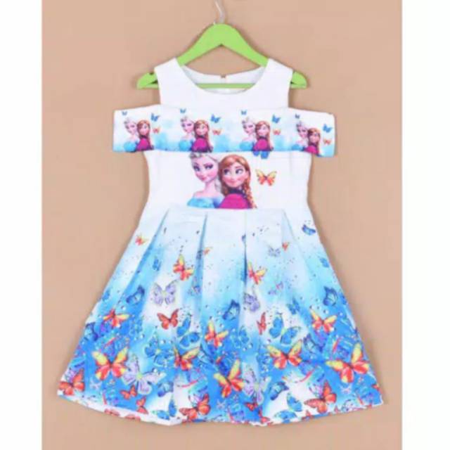 Dress frozen / baju frozen