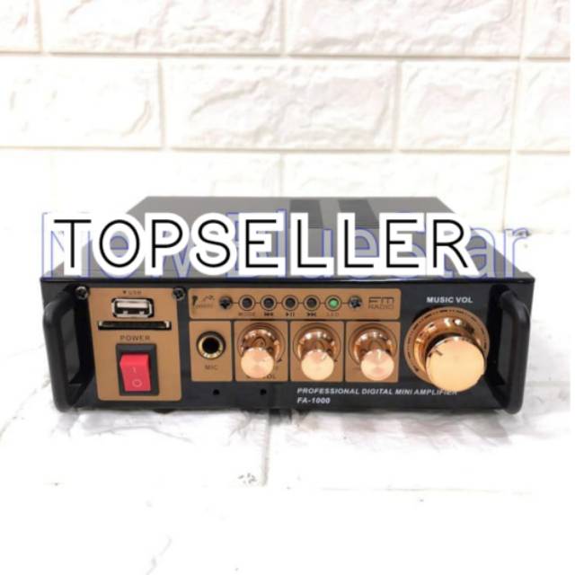 POWER AMPLIFIER KARAOKE MINI FA 1000