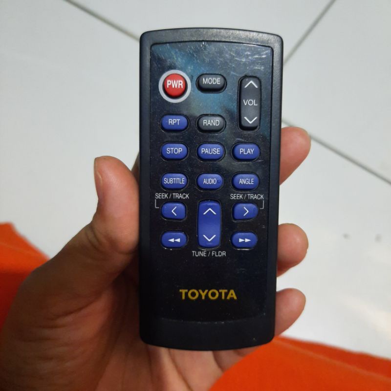 REMOTE REMOT TAPE MOBIL TOYOTA EUR7641120 ORIGINAL ASLI