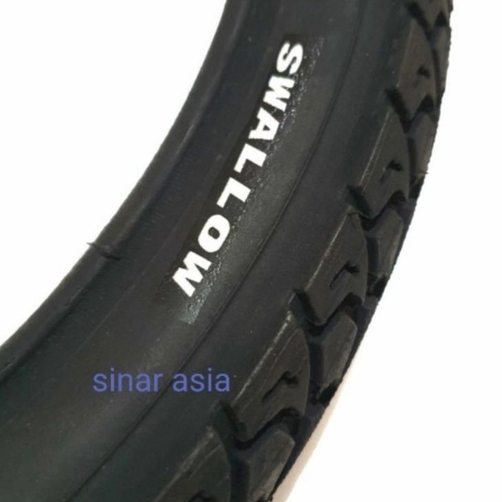 Ban luar sepeda 18 x 2.125 Swallow ( hitam) - kualitas bagus, per 1pcs