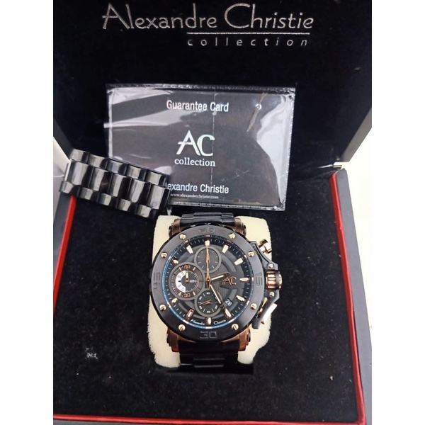 Alexandre Chriatie 9205 MC black rose gold