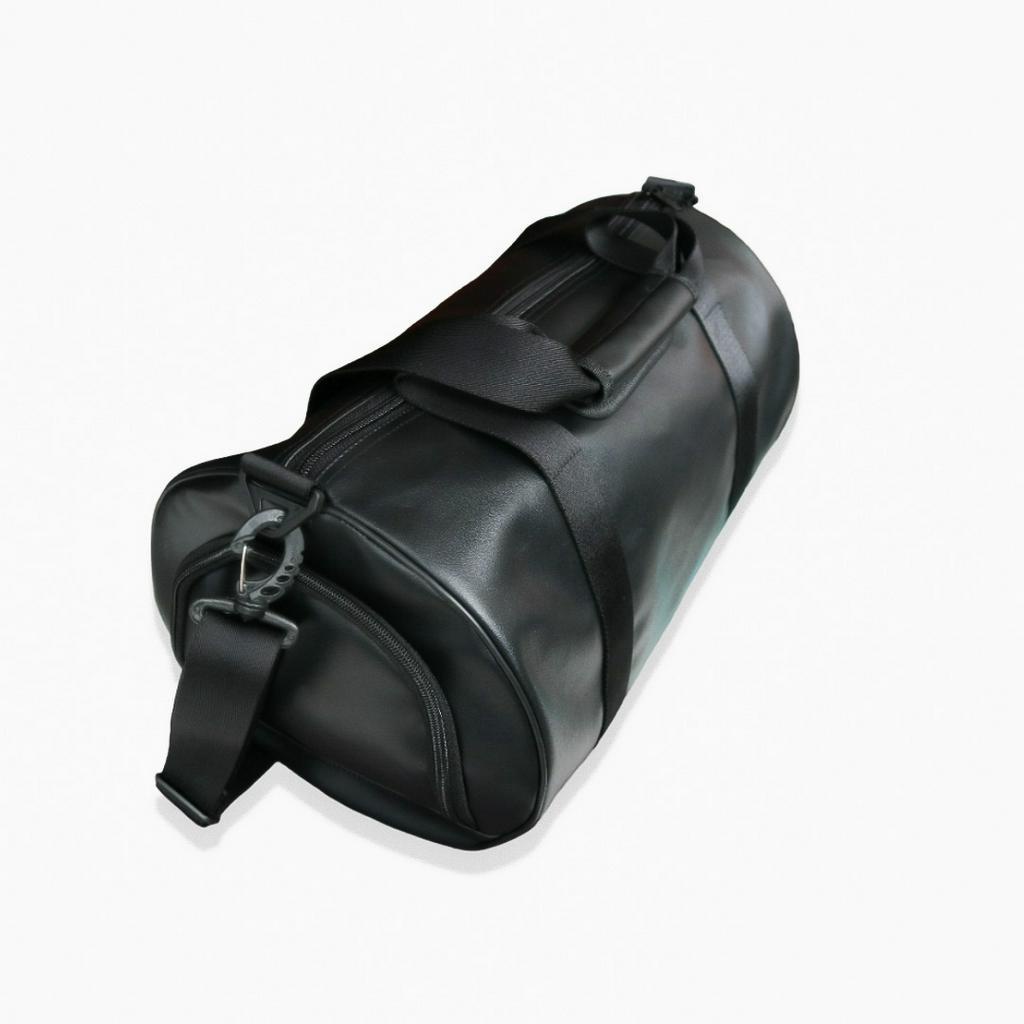 tas gym bag duffle AH118 black original TanpaMerk waterproof