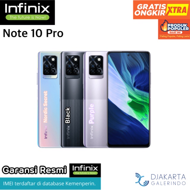 Infinix Note 10 Pro 6/64GB - 8/128GB ( 64 + 128