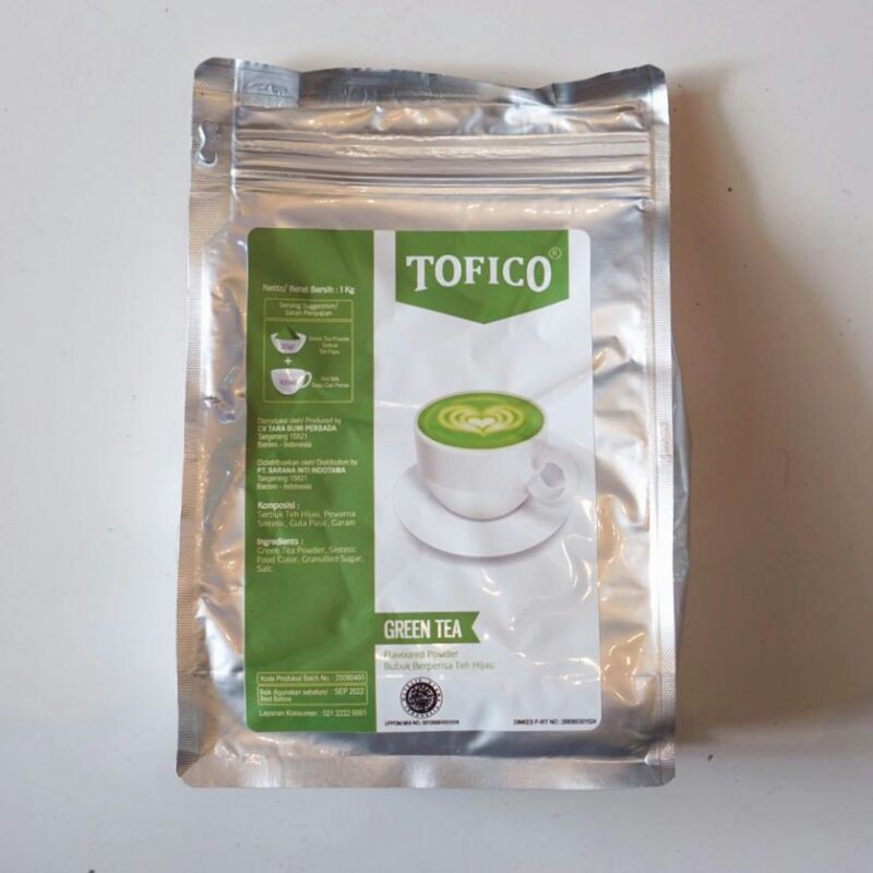 

TOFICO GREEN TEA POWDER 1KG