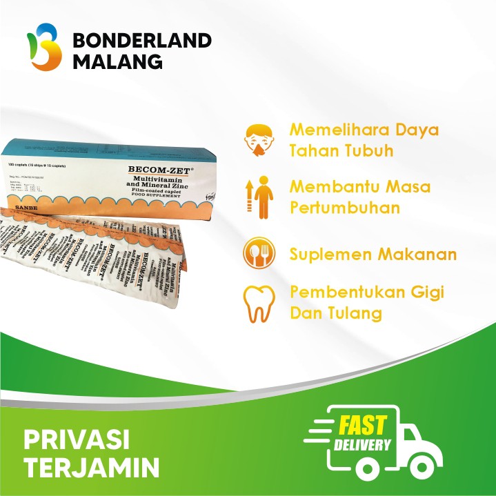 BECOM ZET / BECOM-ZET / VITAMIN RAMADHAN / VITAMIN C / ZINC / VITAMIN B COMPLEX