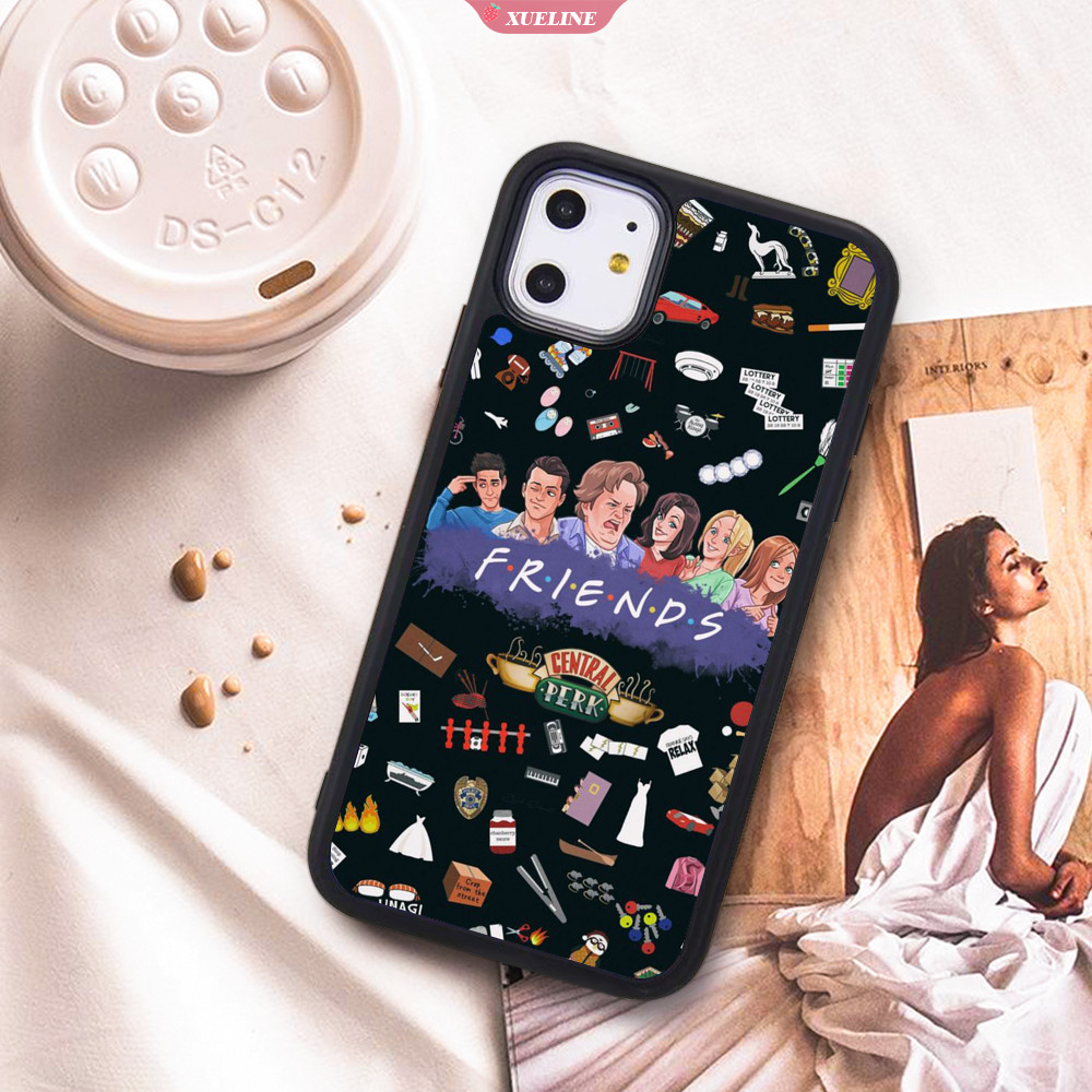 Soft Case Hp Gambar Friends Untuk Iphone 6plus / 6splus / 7plus / 8plus / X / Xs Max / Xr