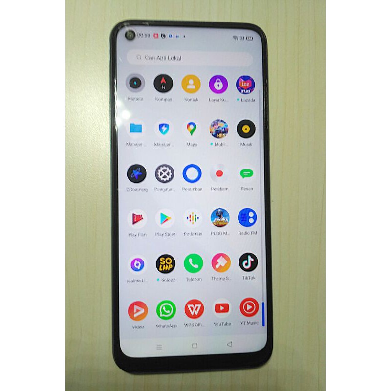 handphone realme c17 ram 6/256gb segel like new no minus