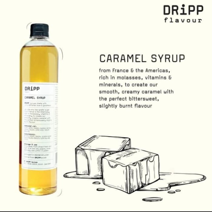 

DRiPP Caramel Syrup Sirup Dripp Flavour Ori