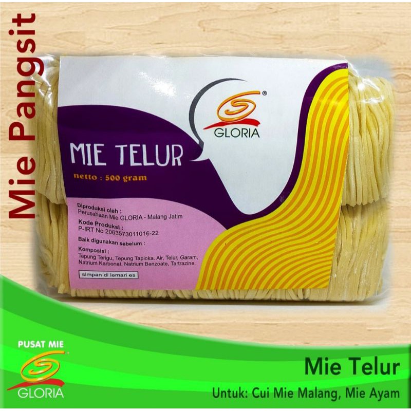 

Mie Telur AA Gloria 500gr Gojek Grab saja