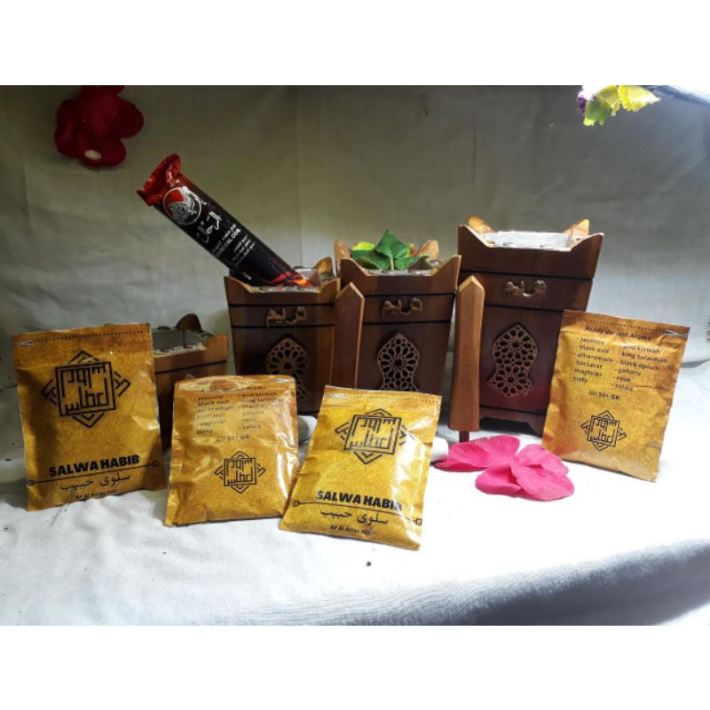 HABIBstore ⭐⭐⭐⭐⭐      dupa hikmah bukhur cendana &amp; gaharu sachet 50gr