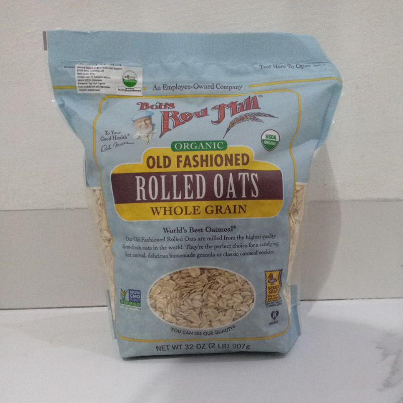 

Bob's Red Mill - Organic Old Fashioned Rolled Oat 907gr/Import