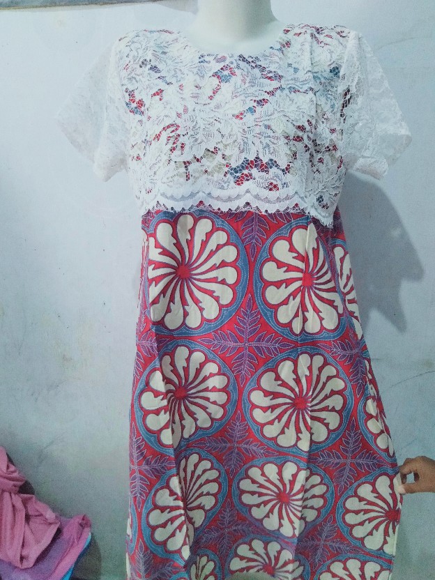 [promo 8.8] Terlaris Tunik 24 Atasan Wanita Batik Brukat Katun | Bunga Matahari