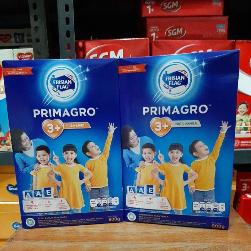 Frisian Flag Primagro 3+ 750gr madu vanila