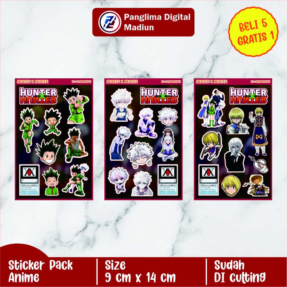 

Sticker Pack Anime Hunter X Hunter | Stiker Hp