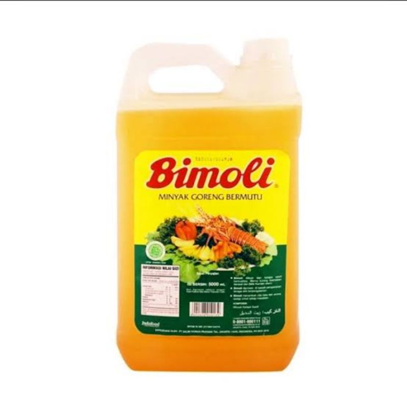 Minyak goreng bimoli 5 liter / bimoli special 5 liter Jerigen