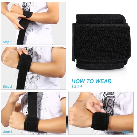 Support Brace Wristband Deker Tangan