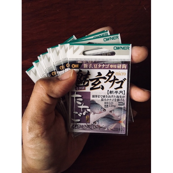 Kail Micro Fishing Owner Kiwame Micro - Kail Tanago - Tanago Hook