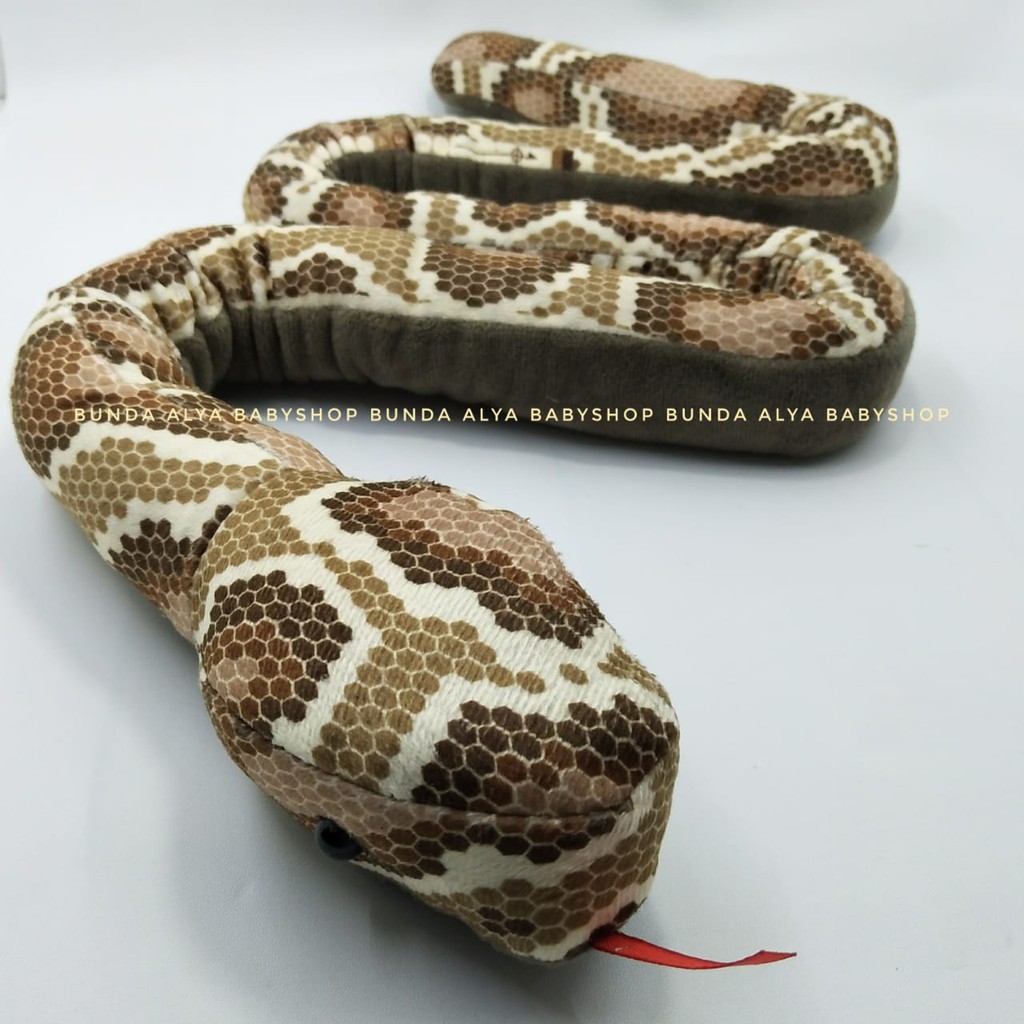 Mainan Anak Edukasi -  Boneka ULAR - Boneka Anak - Mainan Anak - Dolls - Toys - Boneka SNAKE 1 Meter